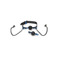 Whip Smart Diamond Ball Gag Nipple Clips - Blue
