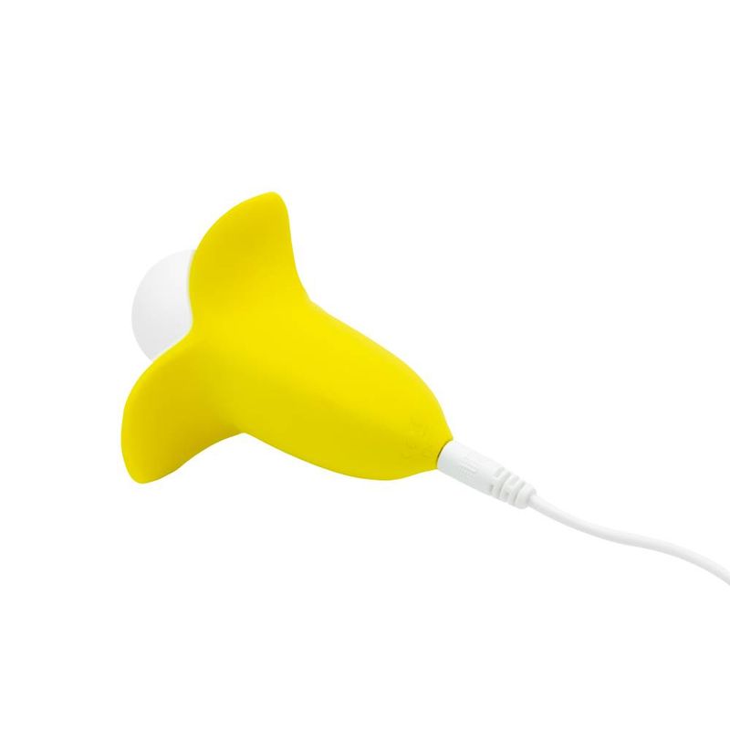 Bms Banana Bliss 13Cm Silicone Slimline Vibrator Massager