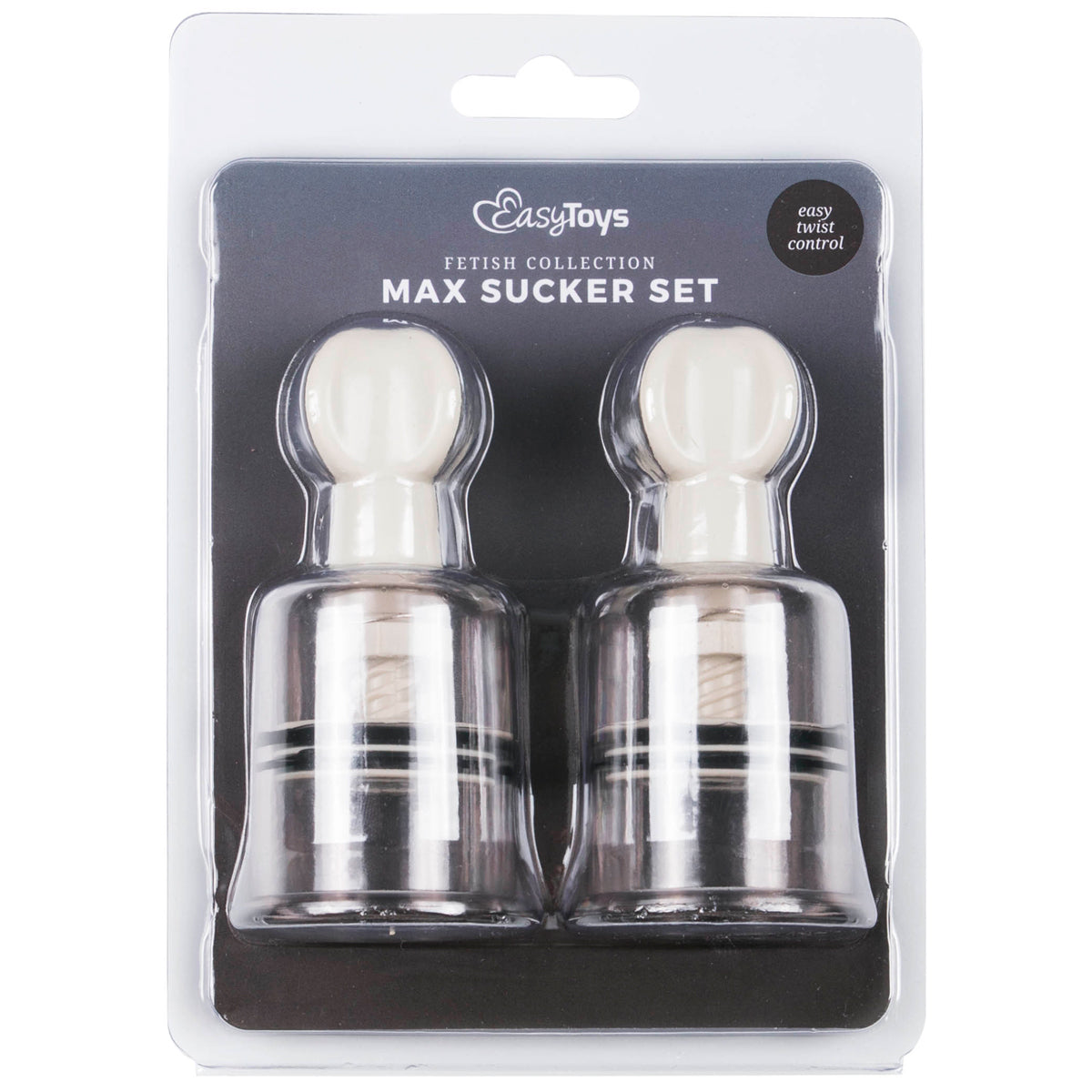 Fetish Collection Nipple And Clit Suckers Large 2 Pc