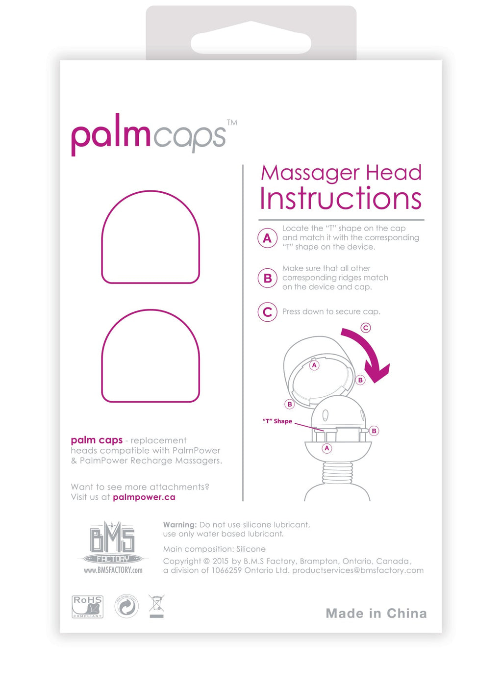 Palmpower Palmcaps (For Use With Palmpower)