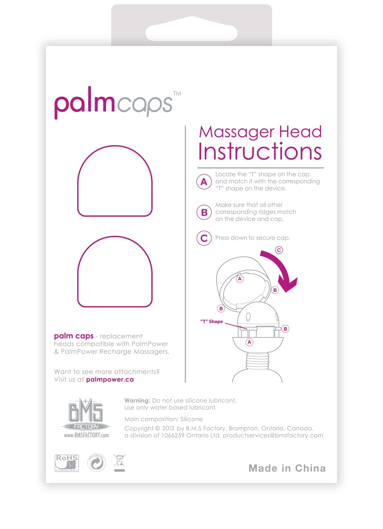 Palmpower Palmcaps (For Use With Palmpower)