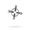 Metal 2 X Silver Nipple Clamps