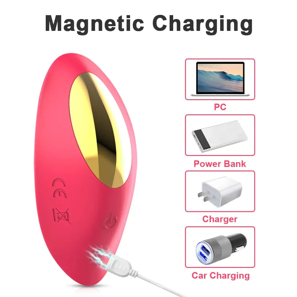 App Controlled Clit Stimulator Panties Vibrating for Women - Red