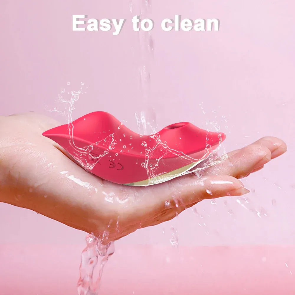 App Controlled Clit Stimulator Panties Vibrating for Women - Red